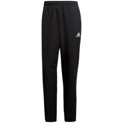 Täiskasvanute Spordidressi Püksid Adidas CORE18PREPNT CE9045 Must hind ja info | Meeste spordiriided | kaup24.ee