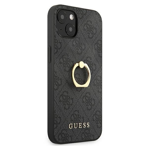 Guess PU 4G Ring Case for iPhone 13 Mini, hall hind ja info | Telefoni kaaned, ümbrised | kaup24.ee