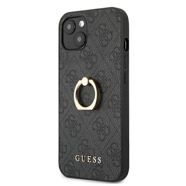 Guess PU 4G Ring Case for iPhone 13 Mini, hall hind ja info | Telefoni kaaned, ümbrised | kaup24.ee