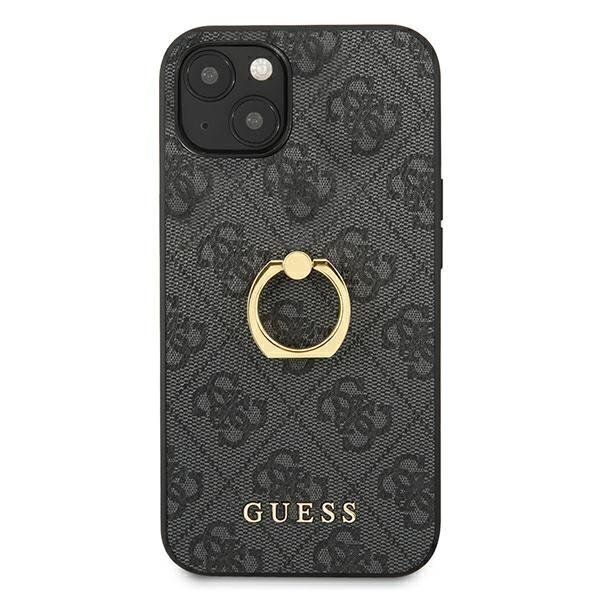 Guess PU 4G Ring Case for iPhone 13 Mini, hall hind ja info | Telefoni kaaned, ümbrised | kaup24.ee