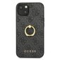 Guess PU 4G Ring Case for iPhone 13 Mini, hall hind ja info | Telefoni kaaned, ümbrised | kaup24.ee