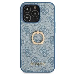 GUHCP13L4GMRBL Guess PU 4G Ring чехол для iPhone 13 Pro Blue цена и информация | Чехлы для телефонов | kaup24.ee