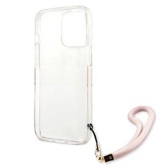 Чехол GUHCP13LKMABPI Guess TPU Marble Stripe Case for iPhone 13 Pro Pink цена и информация | Чехлы для телефонов | kaup24.ee