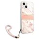 Telefoni ümbris Guess sobib iPhone 13, roosa / marmor цена и информация | Telefoni kaaned, ümbrised | kaup24.ee