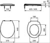 Komplekt: WC koos bideega + prilllaud + nurkklapp + 300mm voolik + universaalliigend + bideesegisti hind ja info | WС-potid | kaup24.ee