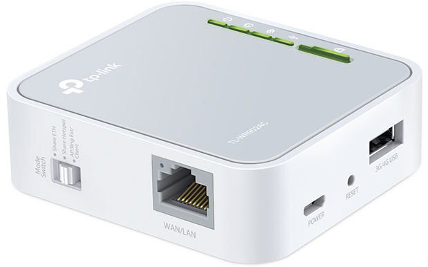 WRL ROUTER 733MBPS 10/100M/1PORT TL-WR902AC TP-LINK hind ja info | Ruuterid | kaup24.ee