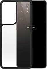 Telefoniümbris Samsung Galaxy S21 Ultra, must цена и информация | Чехлы для телефонов | kaup24.ee