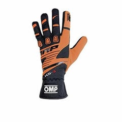 Мужские водительские перчатки OMP MY2018 цена и информация | Мото перчатки, защита | kaup24.ee