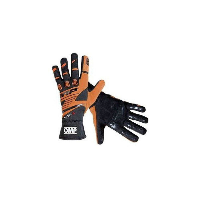 Karting Gloves OMP KS-3 hind ja info | Mootorratta kindad, kaitsmed | kaup24.ee