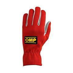 Men's Driving Gloves OMP Punane цена и информация | Мото перчатки, защита | kaup24.ee