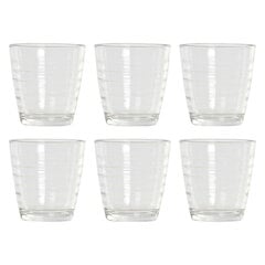 Klaaside komplekt DKD Home Decor Kristall (250 ml) (6 pcs) hind ja info | Klaasid, tassid ja kannud | kaup24.ee