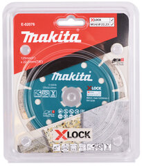 TEEMANTKETAS 125mm SEGMENT./ KUIV X-LOCK E-02076 Makita hind ja info | Käsitööriistad | kaup24.ee