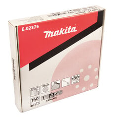 LIHVKETAS 225mm K150 (25tk.) DSL800 E-02375 Makita цена и информация | Шлифовальные машины | kaup24.ee