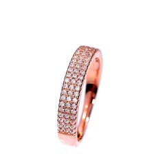 Серебряное кольцо NO214-2R24133_AG925ZD_001-2,92-18,50 MM цена и информация | Кольцо | kaup24.ee