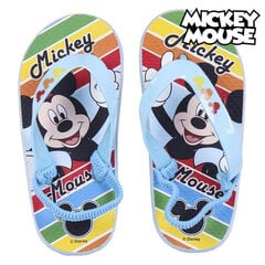 Lastele Plätud Mickey Mouse Sinine: Kinga Suurus - 22-23 цена и информация | Детские тапочки, домашняя обувь | kaup24.ee