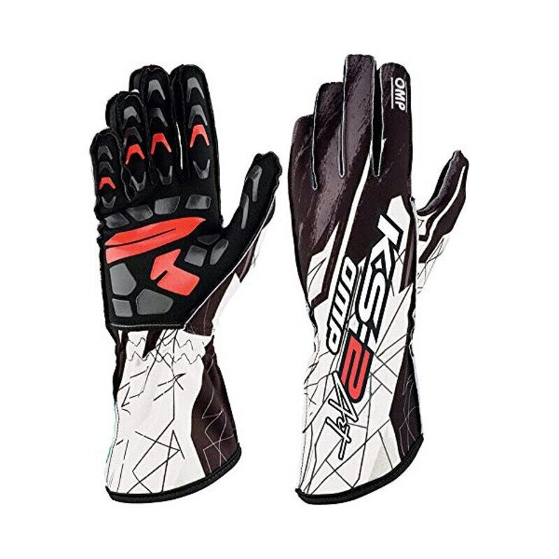 Karting Gloves OMP KS-2 Art hind ja info | Mootorratta kindad, kaitsmed | kaup24.ee