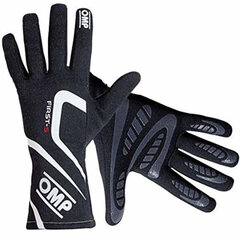 Men's Driving Gloves OMP First-S Must (Suurus M) hind ja info | Mootorratta kindad, kaitsmed | kaup24.ee