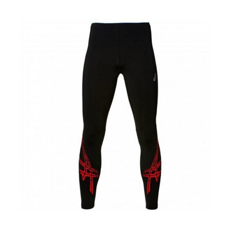 Spordisäärised meestele Asics Stripe Tight Must (USA): Värvus - Must hind ja info | Meeste spordiriided | kaup24.ee