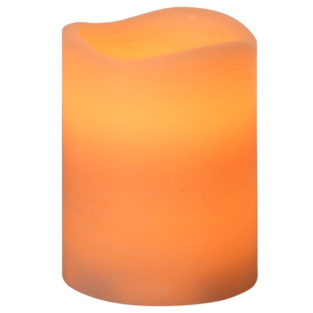 vidaXL Beliepsnės LED žvakės, 24vnt., šiltos baltos, su pulteliu цена и информация | Küünlad, küünlajalad | kaup24.ee