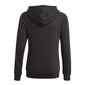 Adidas Džemprid G Lin Fz Hoodie Black GN4050 hind ja info | Poiste kampsunid, vestid ja jakid | kaup24.ee