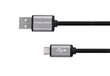 USB-kaabel 3,0 V pistik - C Kruger &amp; Matz Basic hind ja info | Kaablid ja juhtmed | kaup24.ee