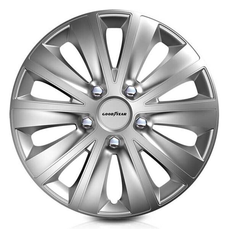 Ilukilbid Goodyear Shanghai Hõbedane 14" (4 uds) цена и информация | Ilukilbid | kaup24.ee