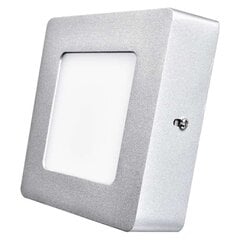 Led Lamp 120x120 Quadratic Silver Colour, 6w Nw Ip20 hind ja info | Emos Mööbel ja sisustus | kaup24.ee