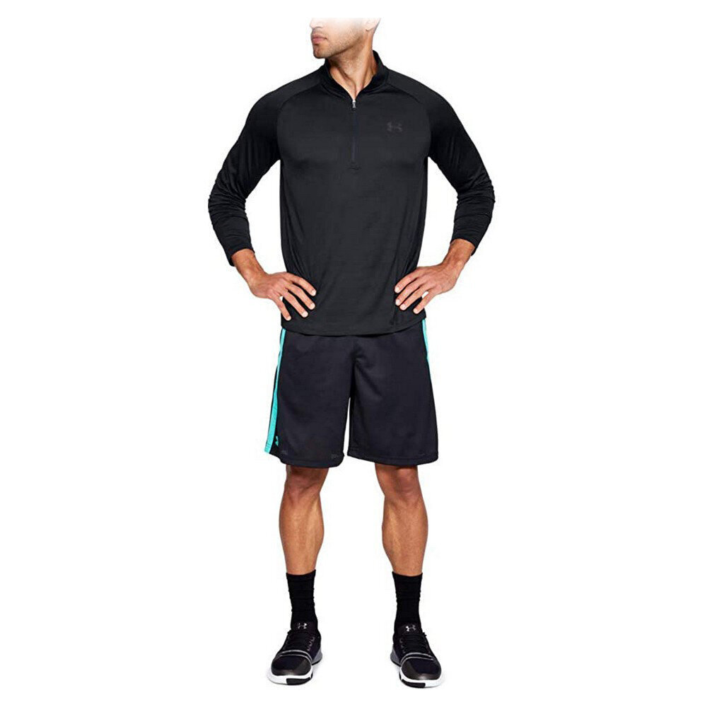 Pikkade varrukatega T-särk, meeste Under Armour Tech Suurus XL Must S6422708 hind ja info | Meeste spordiriided | kaup24.ee