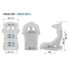 Iste Sparco CIRCUIT QRT FIA 8855-1999 Must hind ja info | Lisaseadmed | kaup24.ee