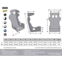 Iste Momo DAYTONA EVO FIA 8855-1999 Must hind ja info | Lisaseadmed | kaup24.ee