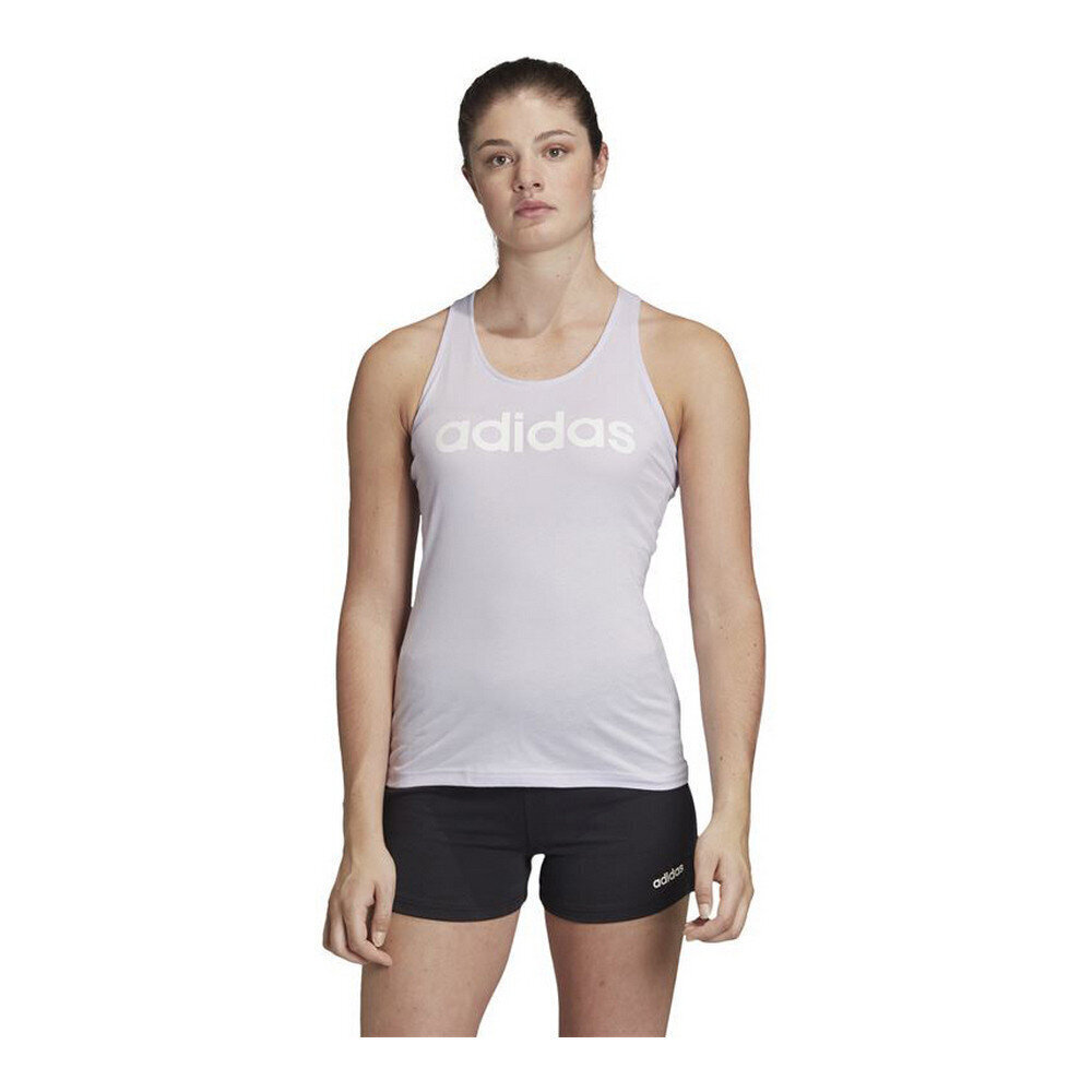 Vest Adidas Essentials Linear Lilla S6432130 hind ja info | Naiste T-särgid | kaup24.ee