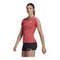 Lühikeste varrukatega T-särk, naiste Adidas DP2362 Punane S6432167 hind ja info | Naiste T-särgid | kaup24.ee
