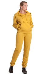 Naiste spordidress puuvillasest, kollane, SO - 22525 + SO - 22125 A цена и информация | Женские костюмы | kaup24.ee