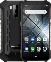 Ilmastikukindel nutitelefon Ulefone Armor X3, 32 GB, Dual SIM, Black цена и информация | Мобильные телефоны | kaup24.ee