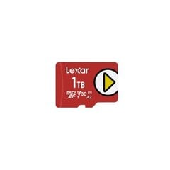 MEMORY MICRO SDXC 1TB UHS-I/PLAY LMSPLAY001T-BNNNG LEXAR цена и информация | Lexar Мобильные телефоны, Фото и Видео | kaup24.ee