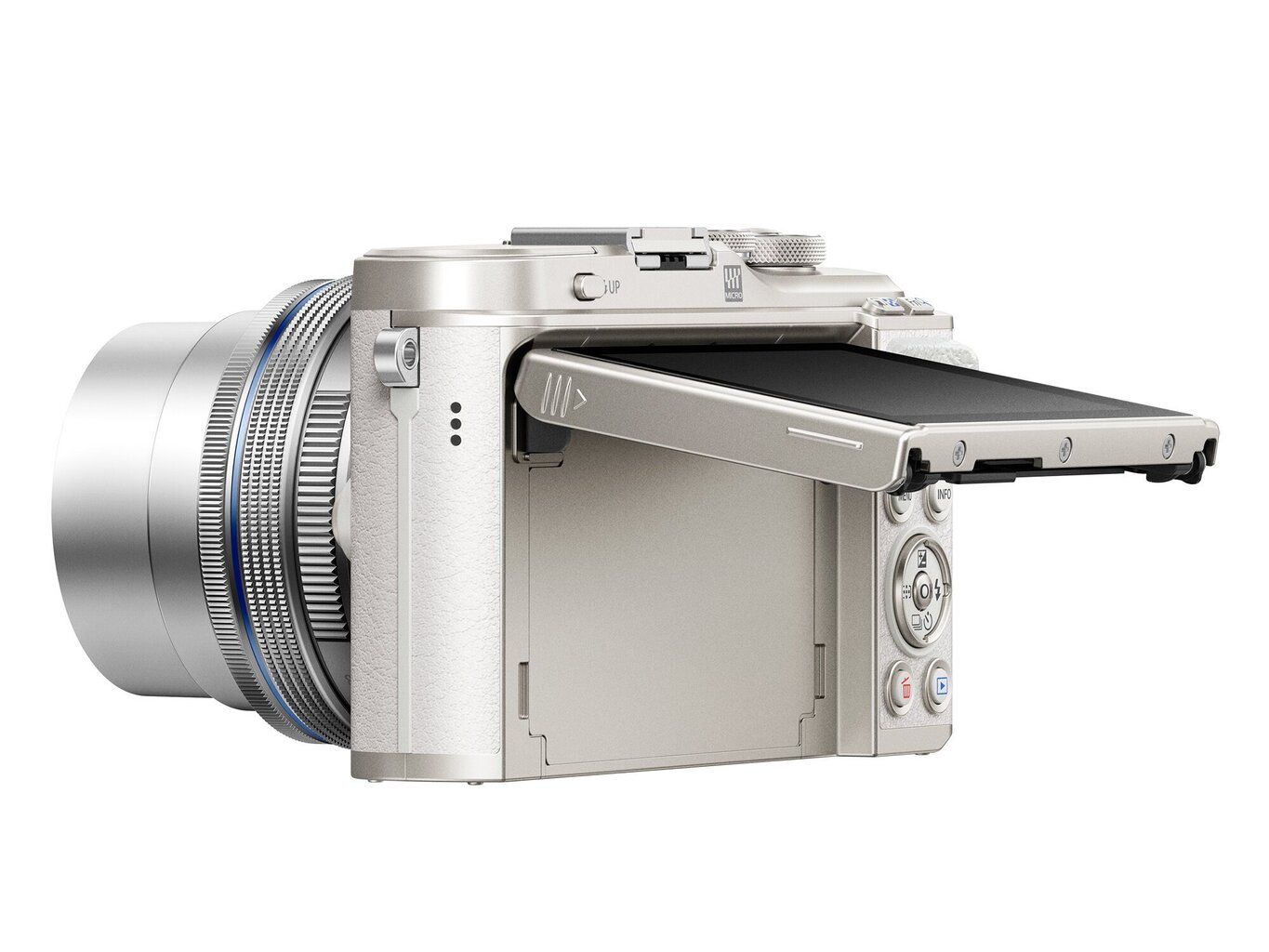 Olympus PEN E-PL10 + ED 14-42mm EZ PANCAKE, White hind ja info | Fotoaparaadid | kaup24.ee