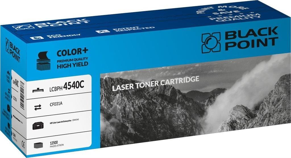 Toner Black Point LCBPH4540C | cyan | 12 500 pp | HP CF031A hind ja info | Laserprinteri toonerid | kaup24.ee