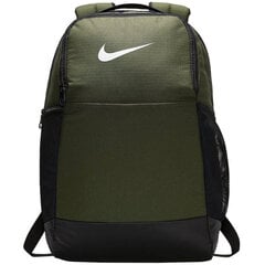 Nike Seljakott Brasilla M - 9.0 Khaki hind ja info | Spordikotid, seljakotid | kaup24.ee