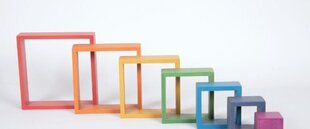 Rainbow color squares 73416 L цена и информация | Развивающие игрушки | kaup24.ee