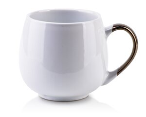 Чашка, 390 мл, 12 x 8 x 9 см, белая цена и информация | Стаканы, фужеры, кувшины | kaup24.ee