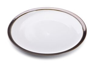 Тарелка, 24 см, 24 x 24 x 2 см, белая цена и информация | Посуда, тарелки, обеденные сервизы | kaup24.ee