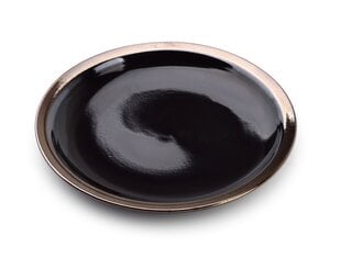 Тарелка, 20 х 20 x 3 см, черная цена и информация | Посуда, тарелки, обеденные сервизы | kaup24.ee