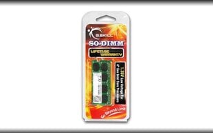 G.Skill DDR3 SO-DIMM 4GB 1600-11 SL (F3-1600C11S-4GSL) цена и информация | Оперативная память (RAM) | kaup24.ee