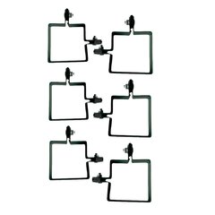 Nurgaklamber100x100 mm, 6 ühikut цена и информация | Заборы и принадлежности к ним | kaup24.ee