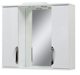 Шкафчик с зеркалом Laura-85 цена и информация | Шкафчики для ванной | kaup24.ee