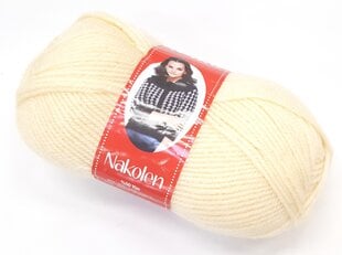 Нитки для вязания NAKO Nakolen, цвет светло-желтый 256 цена и информация | Принадлежности для вязания | kaup24.ee