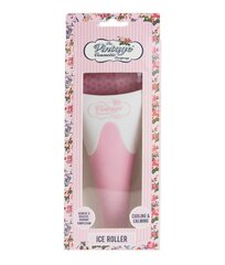 Näomassaažirull The Vintage Cosmetic Company Ice roller Pink цена и информация | Массажеры для лица, инструменты для чистки лица | kaup24.ee