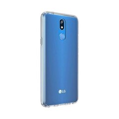 Силиконовый чехол Hallo Ultra Back Case 1 мм для LG K40, прозрачный цена и информация | Чехлы для телефонов | kaup24.ee