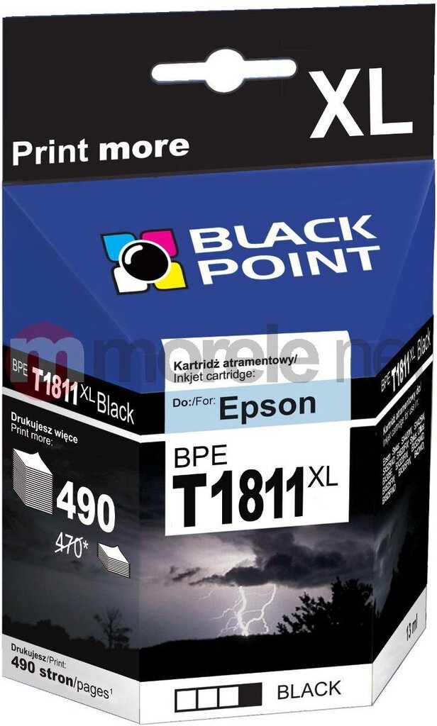 BLACKPOINT BPET1811XL hind ja info | Tindiprinteri kassetid | kaup24.ee