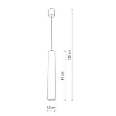 Nowodvorski Lighting rippvalgusti Eye 5455 hind ja info | Rippvalgustid | kaup24.ee